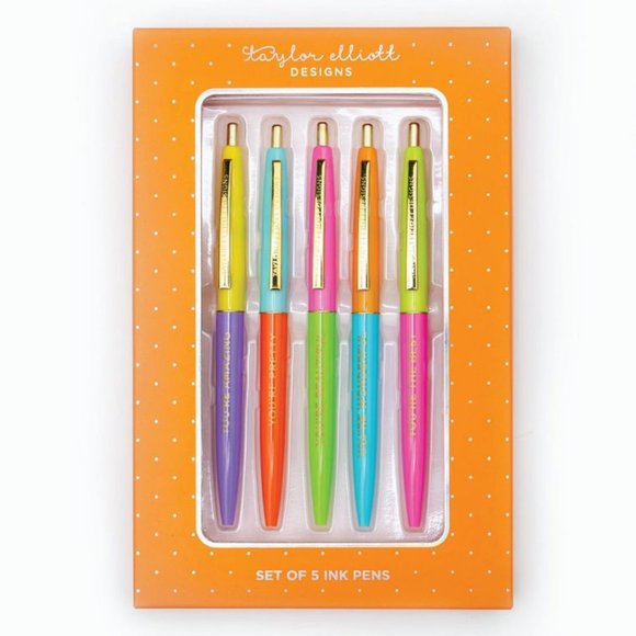 Taylor Elliiot Designs Other - Complimentrary Colored Ink Pen Set